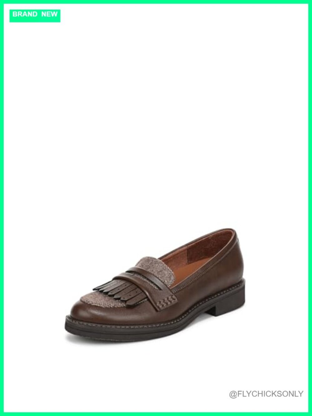 Slip-On Loafers with 5/8" Platform Round Toe Comfort Contour+